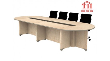 Bàn ghế phòng họp bằng gỗ tự nhiên mua ở đâu giá rẻ?
