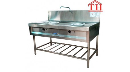 Báo giá bếp ga đôi công nghiệp được ưa chuộng 2018